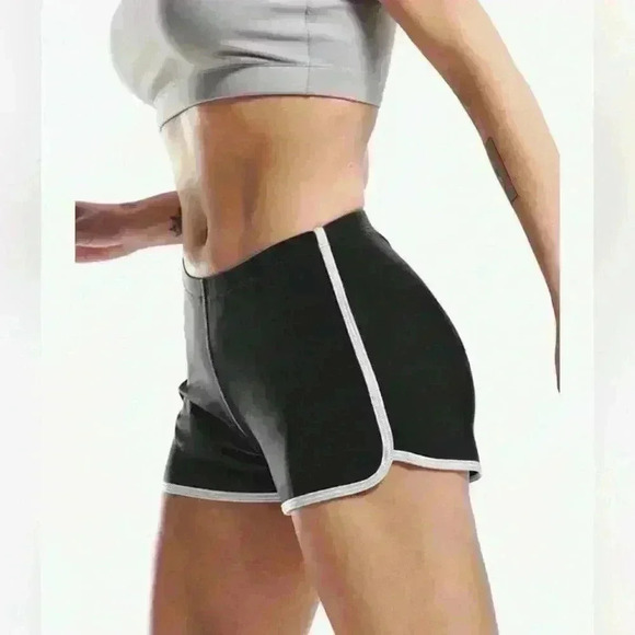 Black Athletic Hot Shorts - Size S | Perfect for Running, Volleyball & Workouts - Picture 9 of 9